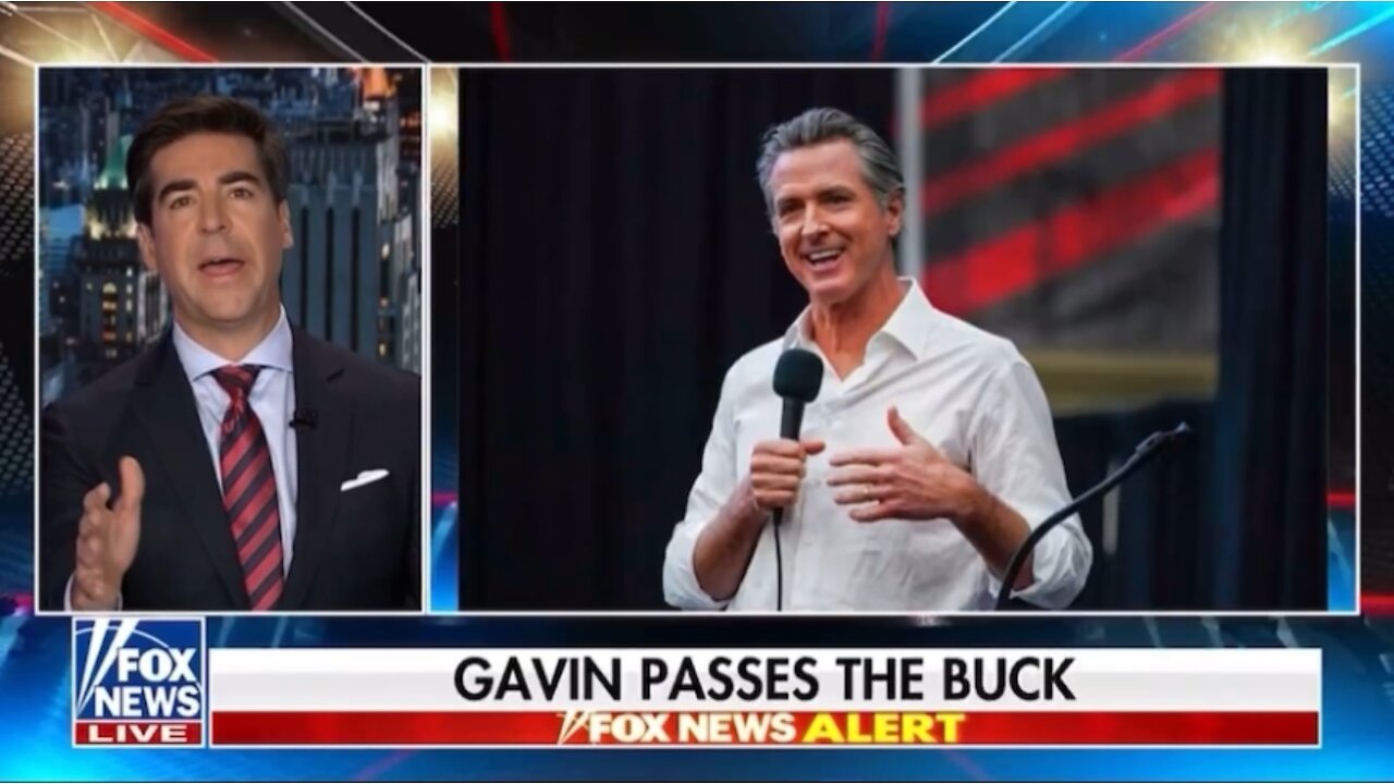Governor Newsom won’t accept any blame for what’s happening in California right now