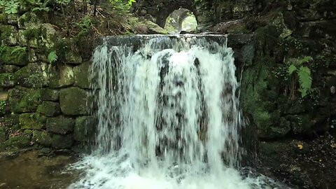 Relaxing Waterfall Sounds for Sleep & Study | Forest River White Noise