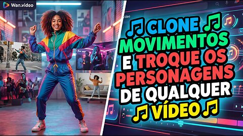 IA PARA MOTION CLONE - CLONE O MOVIMENTO TROQUE O ATOR DO VÍDEO EM MINUTOS