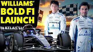 Williams and their BOLD new car!