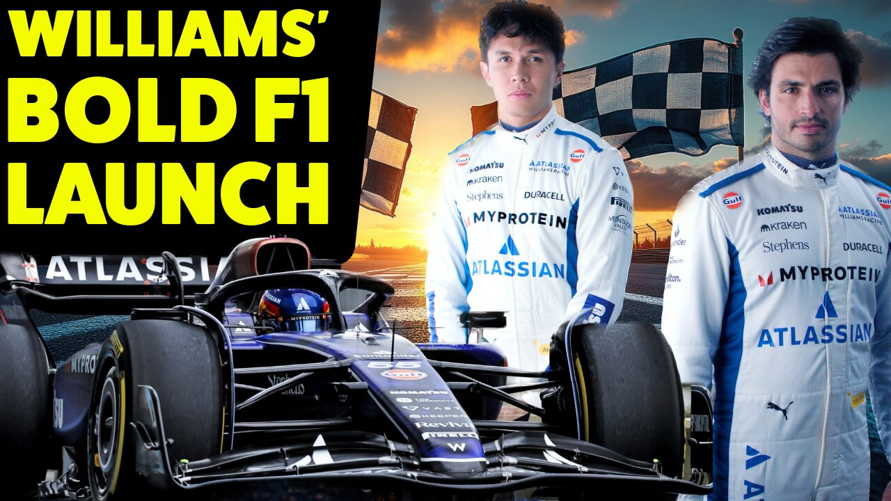 Williams and their BOLD new car!