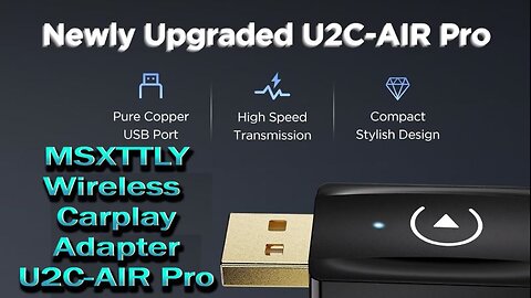 U2C-Air Pro CarPlay Wireless Adapter