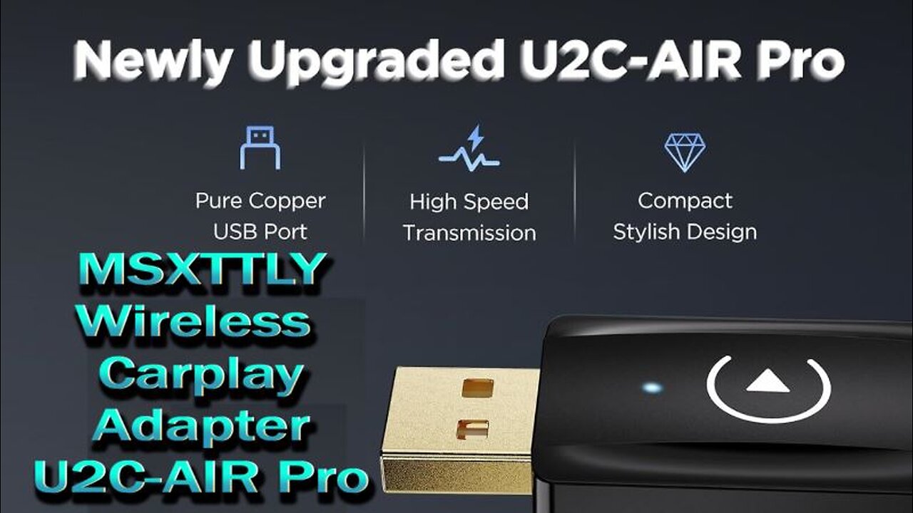 U2C-Air Pro CarPlay Wireless Adapter