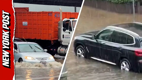'Dangerous' storm rips through LA, causing flash floods