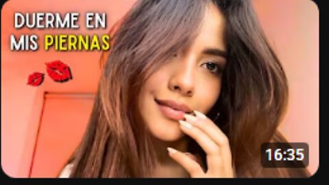 ASMR Te Duermes En MIS PIERNAS😘😴 | B3S0S Acostado En Mis Piernas | Atención PERSONAL Para DORMIR