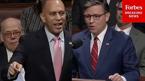 Hakeem Jeffries Absolutely Torches Bill To End Govt Shutdown—Then Speaker Johnson Gives His Take