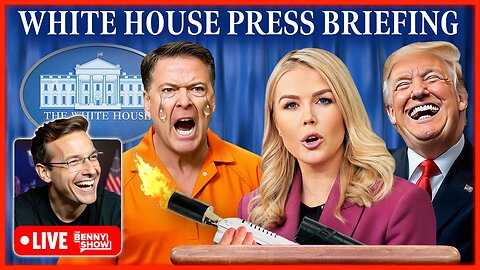 White House Press Briefing LIVE Now with Karoline Leavitt as Trump Releases Comey Criminal Evidence