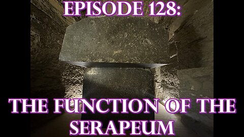 The Function Of The Serapeum