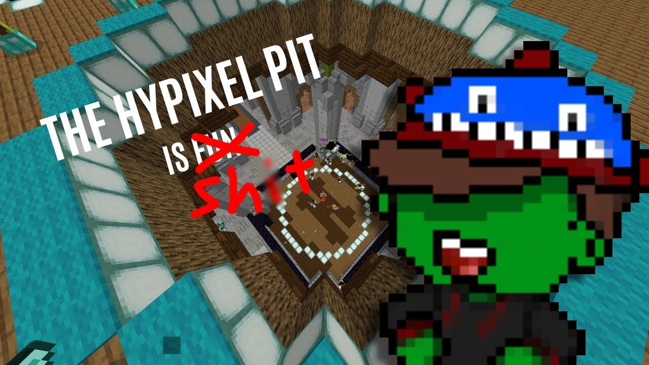 Playing Hypixel Pit because I'm bored... (I suck at this game)
