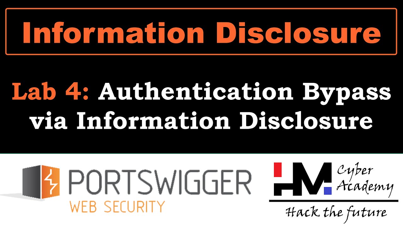 Information Disclosure 4 | Authentication Bypass via Information Disclosure #portswigger