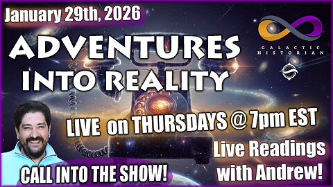 Call into Adventures Into Reality for Self-Mastery Coaching with Andrew Bartzis!