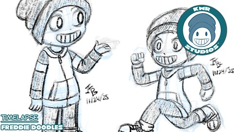 Timelapse: Freddie Doodles