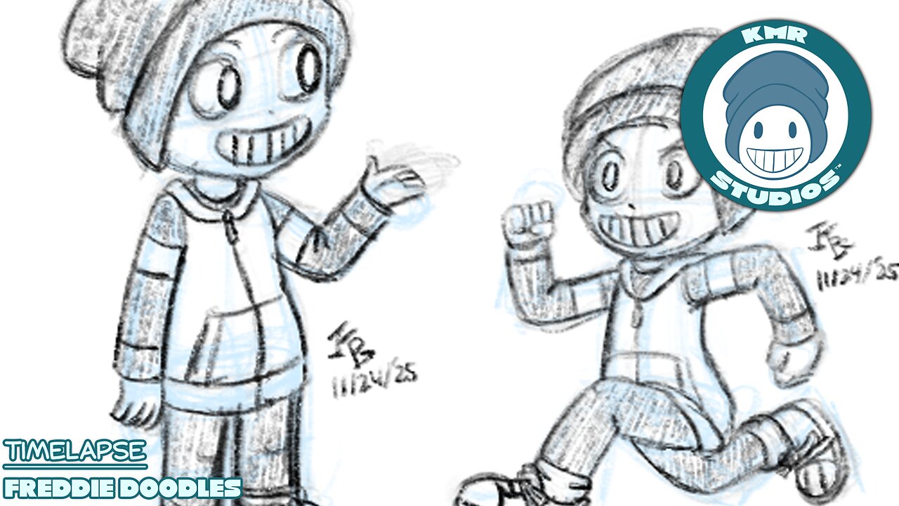 Timelapse: Freddie Doodles