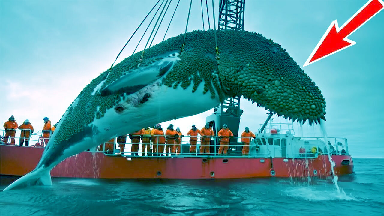 A humpback whale, injured by barnacles, was successfully rescued