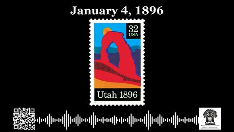 #OnThisDay January 4, 1896: Beehive Statehood