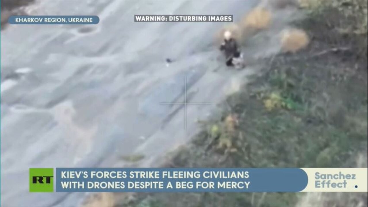 Civilians Blown Up By Drones.