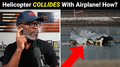 Black Hawk Helicopter CRASHES Into Passenger Jet Near DC Airport!