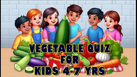 GK Question |Vegetable Quiz| kids| GK In Hindi | GK Question and Answer | GK Quiz | #education