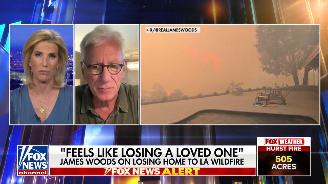 James Woods Says 'It's Possible' His House Is Still Standing