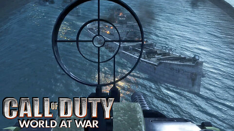 The Black Cat Air Raid! Call of Duty World at War Part 4