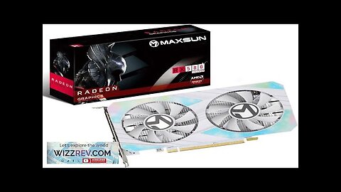 maxsun AMD Radeon RX 580 8GB 2048SP GDDR5 Computer Video Graphics Card Review