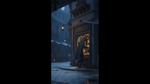 The cat saw the thief's shoe prints. #ekmotahathighumechala #cartoonstory #animation