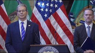Treasury Secretary SCHOOLS Reporter On Tariffs