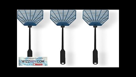 Rubber Fly Swatter Long Fly Swatter Pack Fly Swatter Heavy Duty Black Review