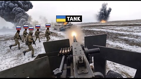 Assault as depicted in film. Close combat between Russian Forces and Ukrainian Forces soldiers