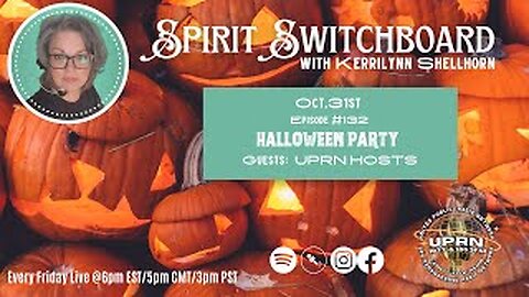 Spirit Switchboard- UPRN HALLOWEEN Party