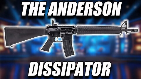 The Anderson AR-15 A4 Dissipator Rifle