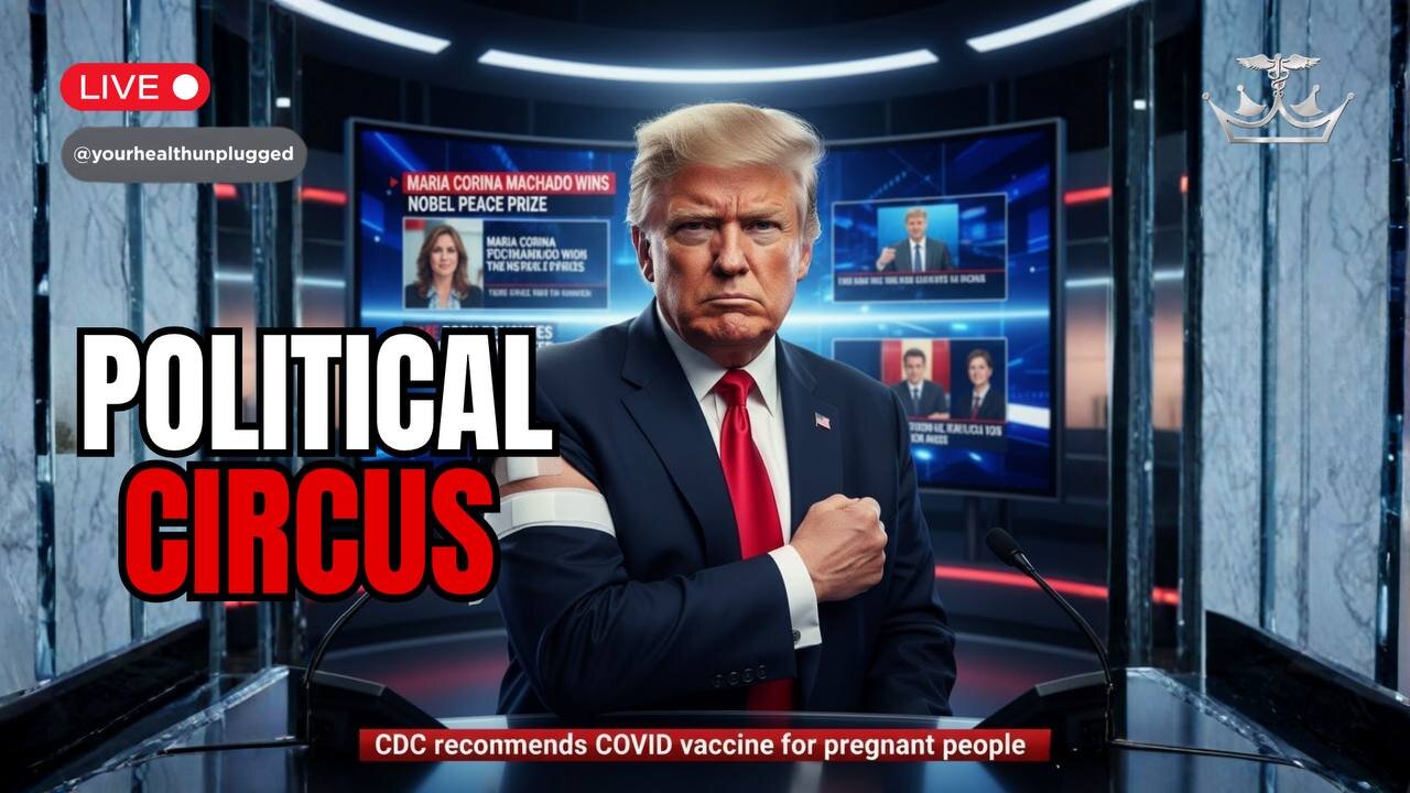 Trump is in good health... then proceeds to get boosted 🤡