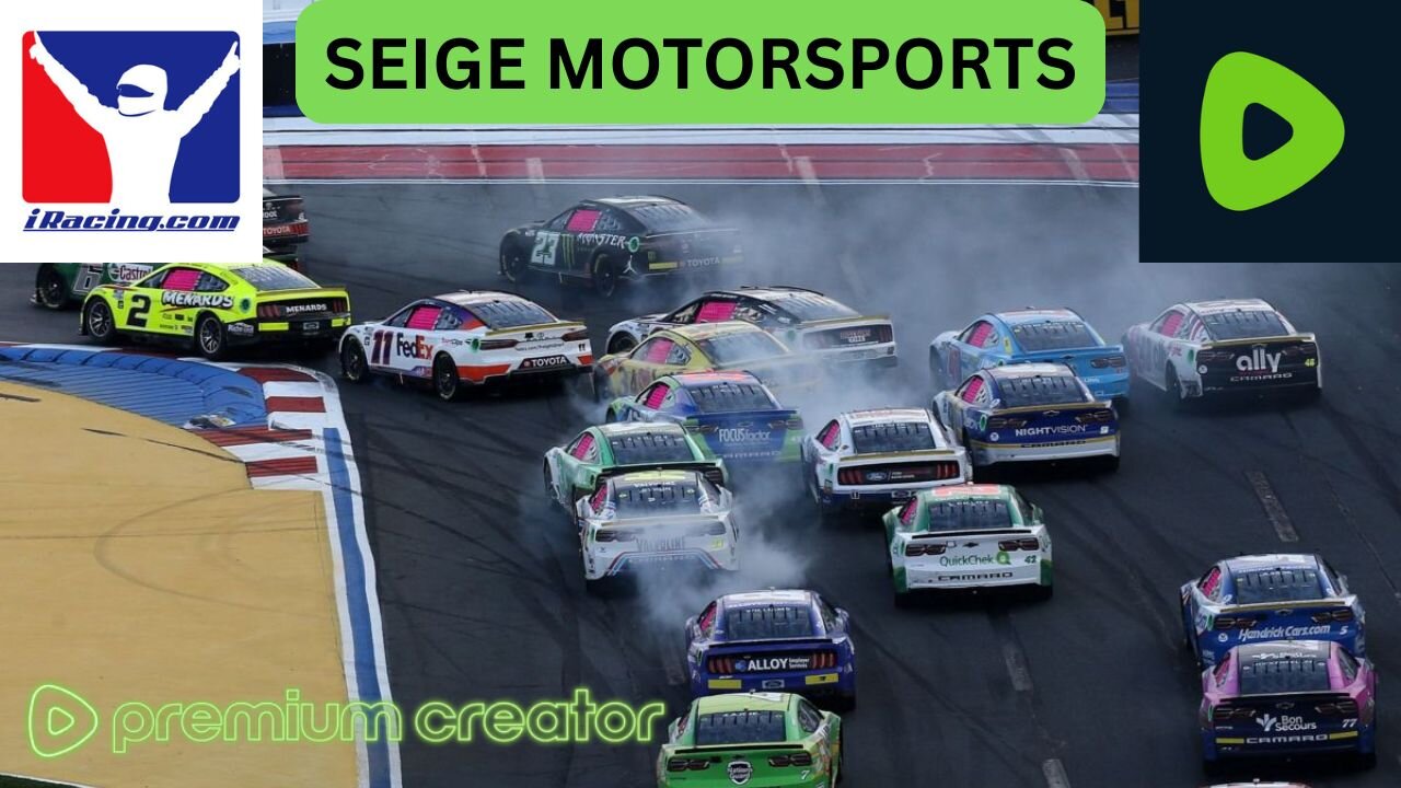 🔴Sunday iRacing Seige, Cup Coverage and NIS Races from Charlotte🏁!