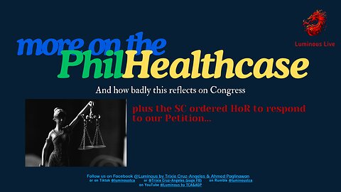 More on the PhilHealth issue