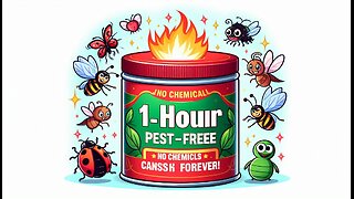 1-Hour Pest-Free Magic! 🚫🐜 No Chemicals, Just Burn This & Bugs Vanish Forever