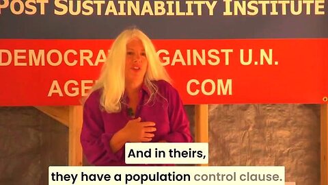 Rosa Koire said the U.S. and China were working in conjunction on a "sterilization vaccine" in 2012