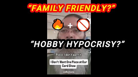 One Piece Cards Banned?! | Opossum Bud vs Collectors Club | Hobby Hypocrisy?