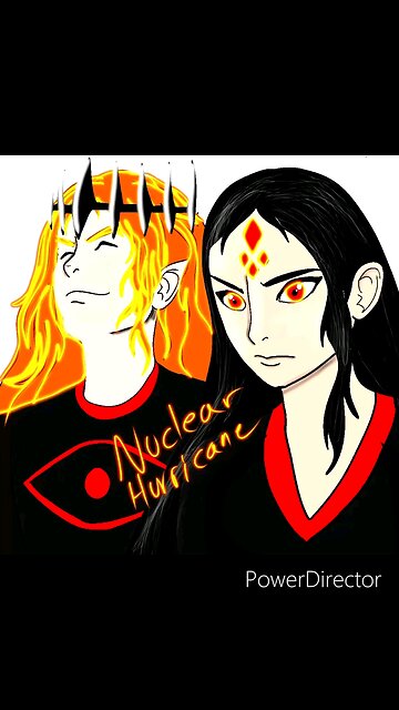 nuclear Joestar and sauron SpeedPaint