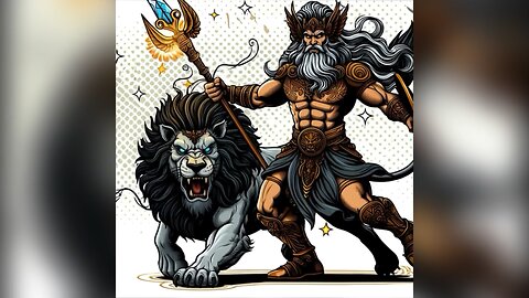 Heracles and the lion