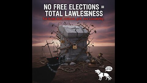No Free Elections = Total Lawlessness