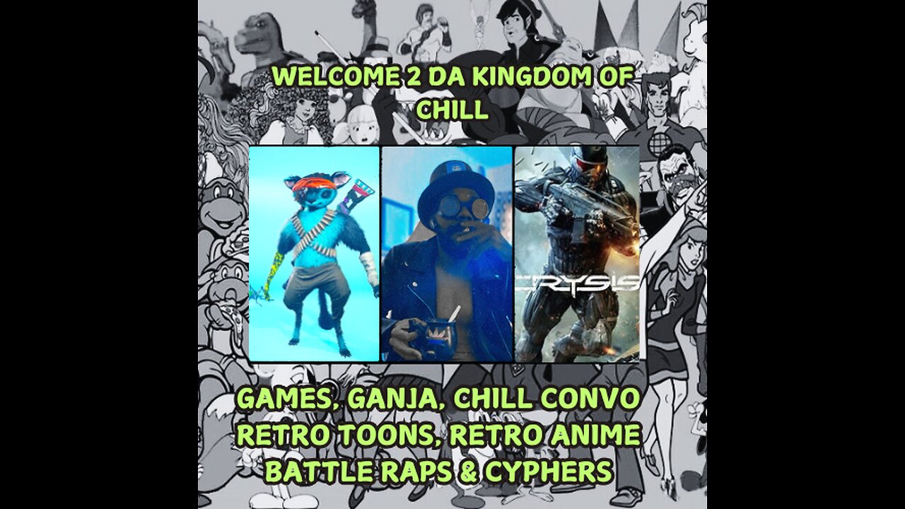 🤴🏾KINGDOM MENU: 🎮RPG VIBES WITH A FELINE RAMBO &🌳GANJA TOKING