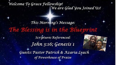 The Blessing is in the Blueprint - 12.14.25