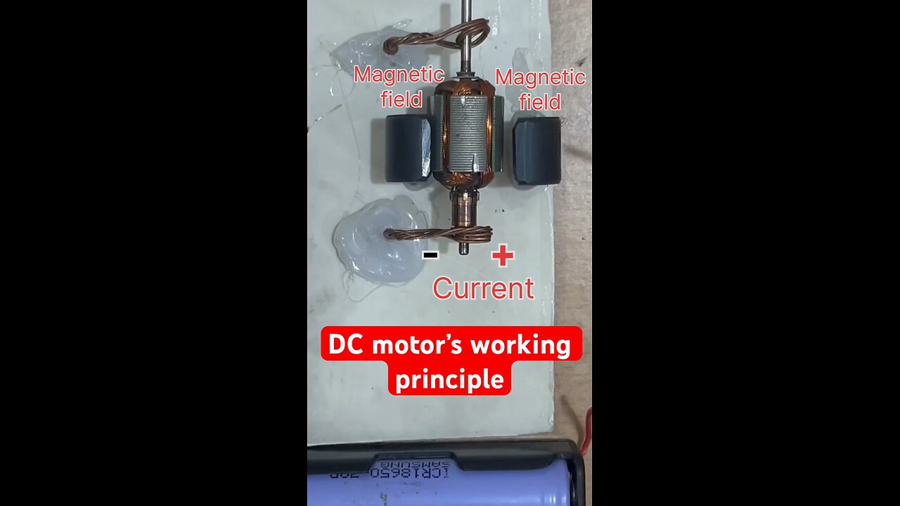 DC Motor Working Principle Explained