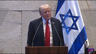 Trump delivers remarks to the Israeli Knesset amid historic peace deal with Hamas