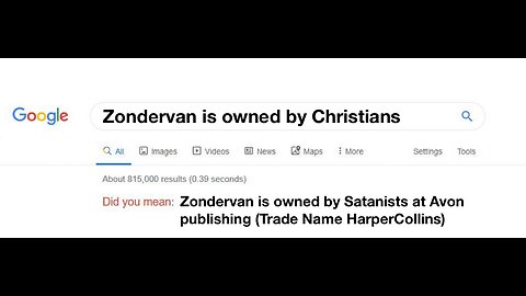 (CENSORED!) Zondervan, NIV, HarperCollins, NIV, minority text, majority text, and the problems! Part 5