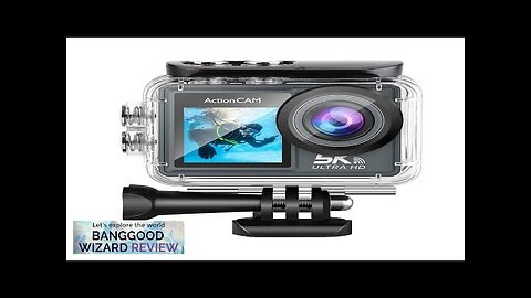 AT-M40R 5K 30FPS Action Camera 4K 60FPS Dual Screen 170° Wide Angle Review