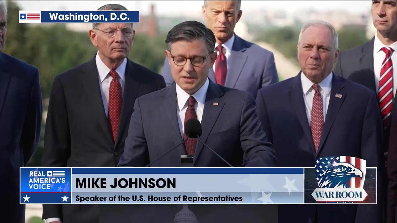 SPEAKER MIKE JOHNSON - Democrats Just Rejected A Clean, 24-Page Bipartisan Resolution They Supported Months Ago