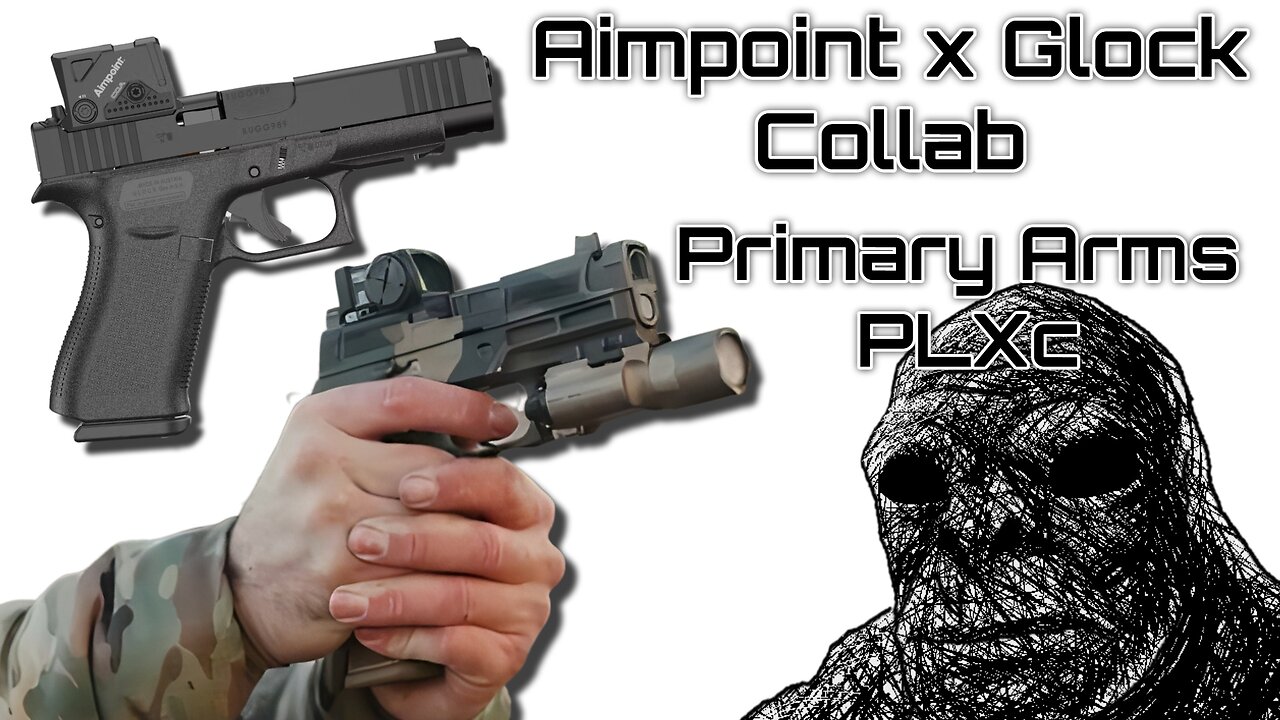 Glock X Aimpoint & Primary Arms PLX Made in Texas Red Dot