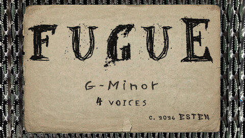 FUGUE, G-minor