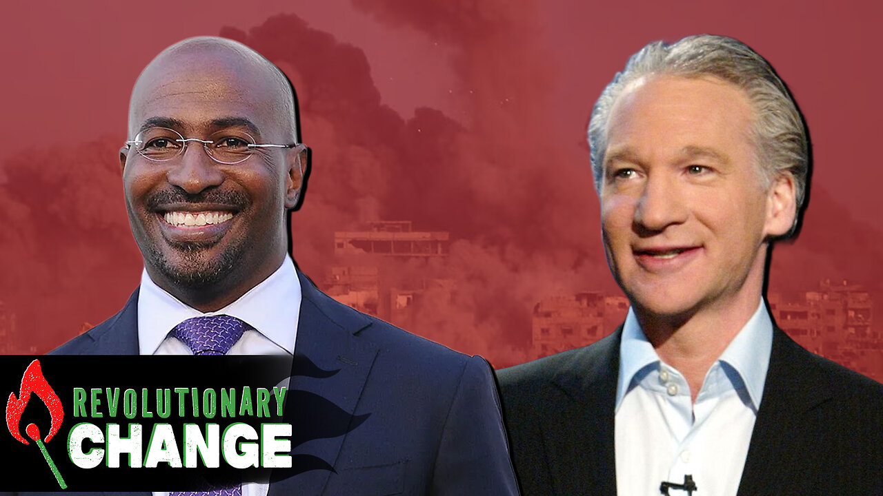 Van Jones SELLS OUT Palestinians w/ Bill Maher